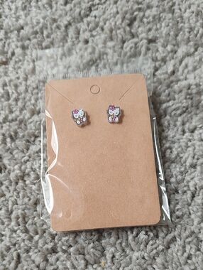 Hello Kitty Stud Earrings